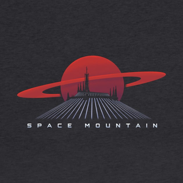 Space Mountain by jaredBdesign